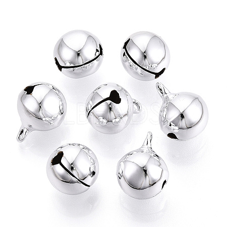 PVD Vacuum Plating Brass Bell Pendants KKB-R002-12mm-08-1