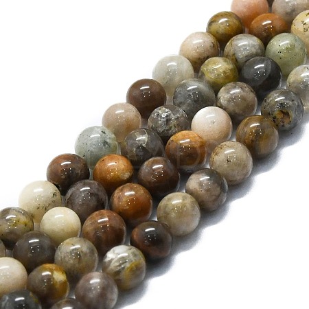 Natural Gemstone Beads Strands G-P457-C02-08-1