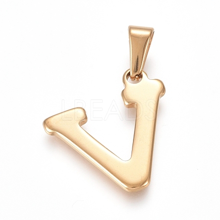 304 Stainless Steel Pendants STAS-F106-95G-V-01-1