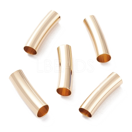 Brass Tube Beads KK-Y003-90B-G-1