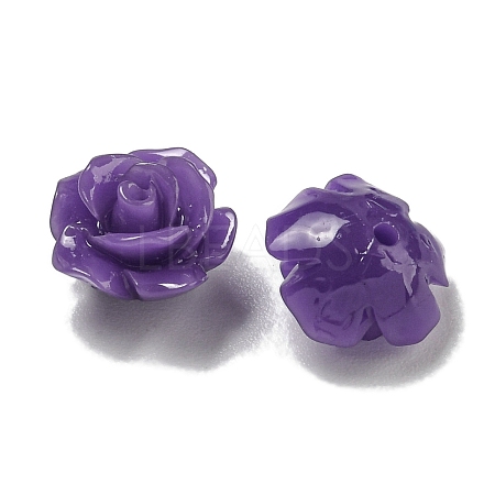 Synthetic Coral Dyed Carved Beads SHEL-I001-05C-07-1