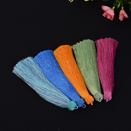 Beautiful Design Nylon Tassel Pendant Decorations NWIR-I007-M-1