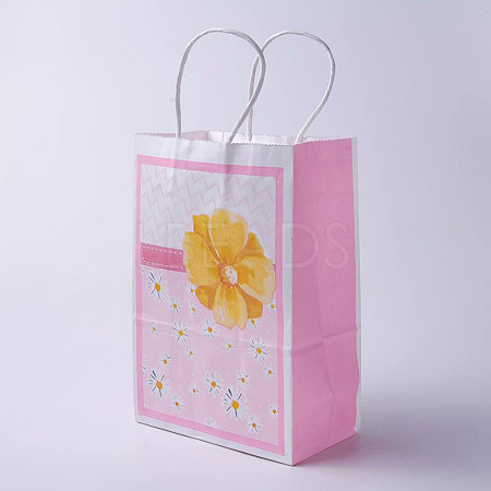 kraft Paper Bags Gift Shopping Bags CARB-E002-L-D01-1