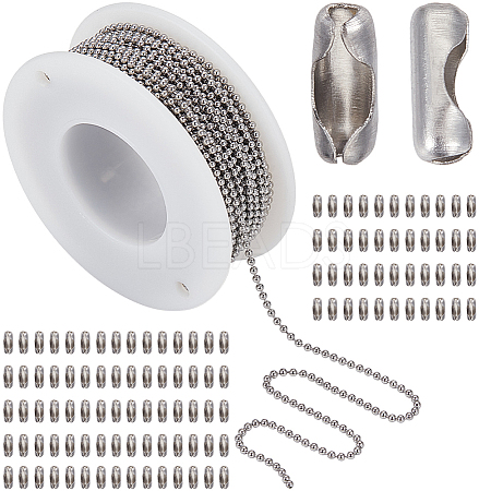 10M 304 Stainless Steel Ball Chains CHS-SC0001-04A-1