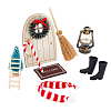 Christmas Theme Mini Display Decoration Kit AJEW-WH0291-32-1