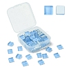 60Pcs Transparent Glass Cabochons GLAA-YW0003-65-18-1