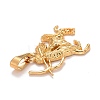 Ion Plating(IP) 304 Stainless Steel Pendants LS-STAS-D165-14G-02-3