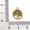304 Stainless Steel Enamel Pendants SA-CBAA9A2-11G-04-3