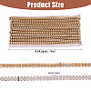 Rectangle Plastic Beaded Trimming DIY-WH0656-36B-2