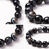 Natural Nazar Boncuk Round Beads Stretch Bracelets BJEW-PH0001-10mm-17-4