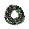 Natural Ruby in Zoisite Beads Strands G-I341-13B-3