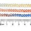 Transparent Painted Glass Beads Strands X1-DGLA-A034-T4mm-A02-3
