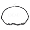 Chip Synthetic Non-magnetic Hematite Beaded Necklaces NJEW-Q341-02-1