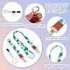 1 Set Polyester Mobile Straps HJEW-TA0001-40C-4