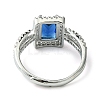 Brass Micro Pave Cubic Zirconia Ring RJEW-Z033-05A-3