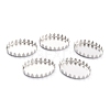 Non-Tarnish 304 Stainless Steel Cabochon Settings STAS-Y001-07B-P-1