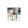 750Pcs 15 Styles Mixed  Gemstone Baeds G-NB0005-42A-7