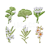 6Pcs 6 Styles Enamel Pins JEWB-FH0003-10-1
