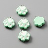 Opaque Resin Pendants RESI-TAC0004-25C-2