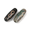 Tibetan Style dZi Beads TDZI-E004-43-2