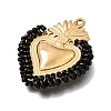 304 Stainless Steel Pendants STAS-E549-04G-13-2