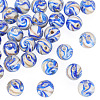 30Pcs Handmade Gold Sand Lampwork Beads LAMP-TA0002-37B-2