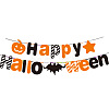 Halloween Theme Paper Flags AJEW-P105-01-1