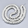 Electroplate Non-magnetic Synthetic Hematite Beads Strands G-S372-001-01S-3