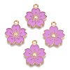 Alloy Enamel Pendants X-ENAM-S121-115H-1