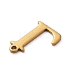 PVD Vacuum Plating  304 Stainless Steel Charms STAS-H112-L-AB-3