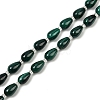 Natural Malachite Beads Strands G-L630-C01-10x6mm-2