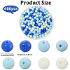 Opaque Acrylic Beads SACR-PA0001-04B-04-2
