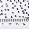 Electroplate Glass Seed Beads SEED-S042-01A-01-4