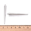 304 Stainless Steel Pendants STAS-T075-22F-P-3