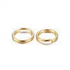 304 Stainless Steel Open Jump Rings STAS-O098-01G-18-01-2