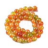 Natural Malaysia Jade Beads Strands G-A146-8mm-C14-4