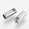 Tarnish Resistant 201 Stainless Steel Cord Ends STAS-S028-30-2