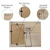 Father's Day Wood Photo Frame Stands ODIS-WH20006-004-4