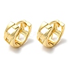 Brass Hollow Hoop Earrings EJEW-M236-01A-G-1