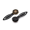 Alloy & Iron Bookmark Cabochon Settings PALLOY-N184-05AB-2