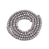 Electroplate Glass Beads Strands EGLA-A044-P1mm-A10-3