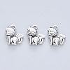 Tibetan Style Alloy Pendants X-TIBE-R316-063AS-RS-1