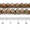 Natural Tibetan 3-Eye dZi Agate Beads Strands G-A240-A01-02-5