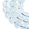 Natural Aquamarine Beads Strands G-G344-A07-6mm-4