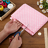 Polka Dot Pattern Cotton Fabric DIY-GA0010-22B-3