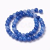 Crackle Glass Beads Strands GLAA-F098-05C-05-2