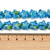 Handmade Millefiori Glass Beads Strands LAMP-H067-01G-4