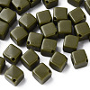 Opaque Acrylic Beads MACR-S373-135-A11-1