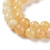 Dyed Natural Malaysia Jade Beads Strands G-G021-02B-11-3