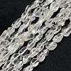 Natural Quartz Crystal Beads Strands G-F521-47-1
